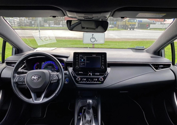 Toyota Corolla cena 93900 przebieg: 153063, rok produkcji 2020 z Kwidzyn małe 232